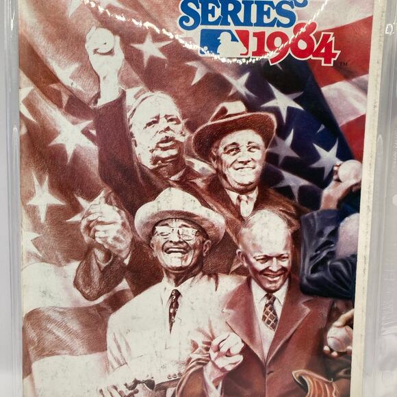 1984 MLB World Series Official Program 88 Pages Boarded and Bagged - Picture 5 of 7